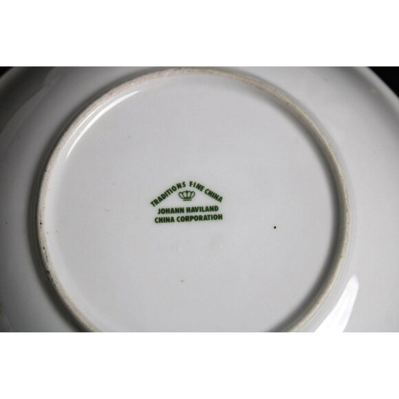 4 Johann Haviland Traditions Fine China Soup Bowls - Picture 5 of 5